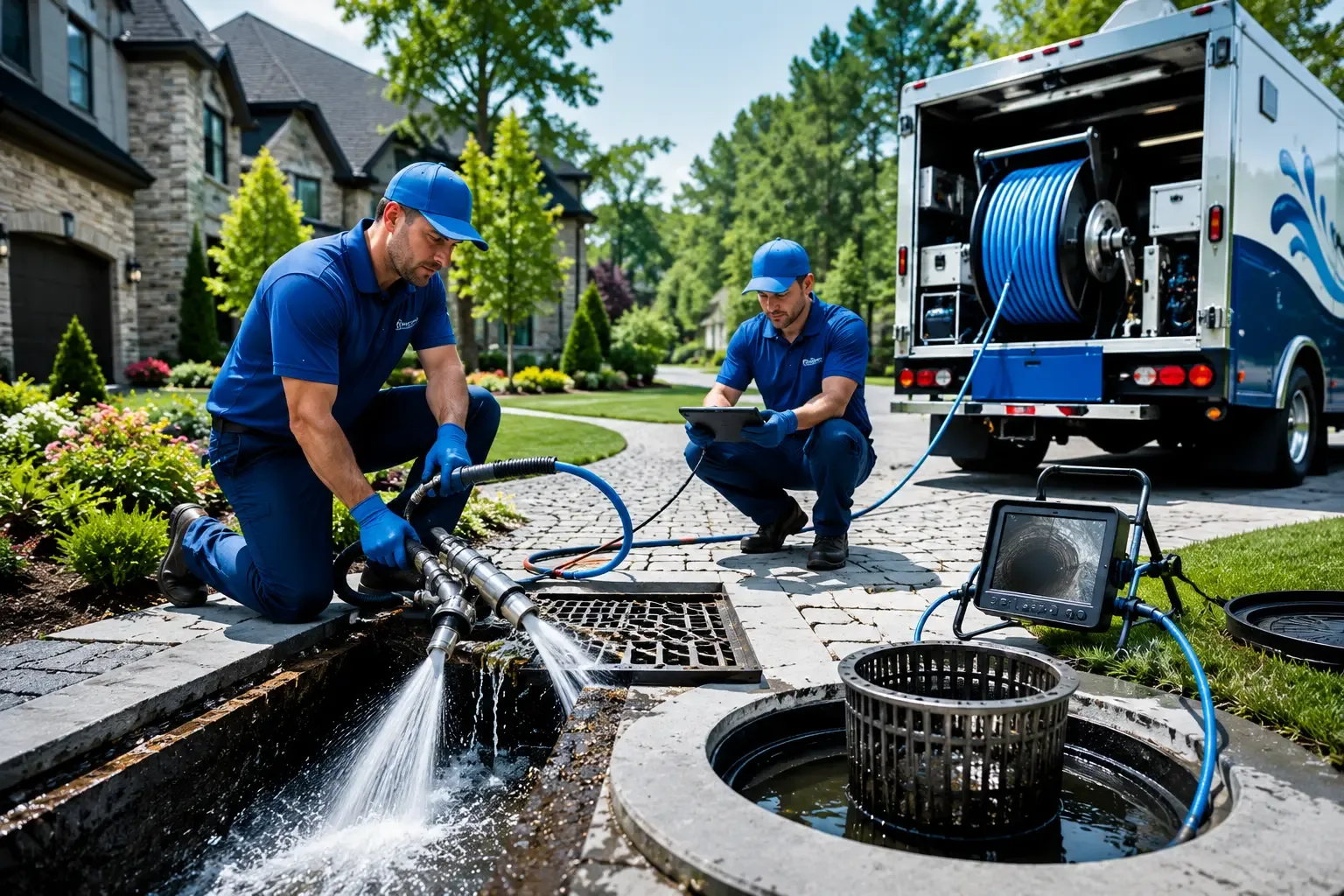 Local outdoor drain cleaning professionals in West Springfield, MA